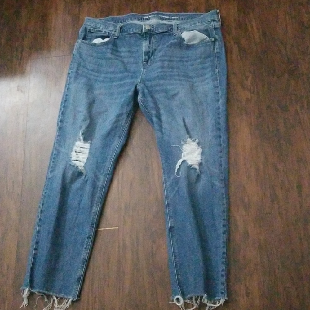 Old navy womens 26 distressed jeans